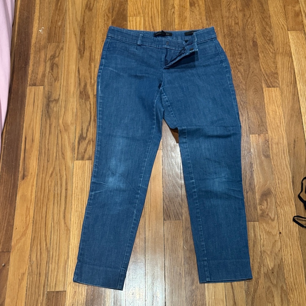 Banana Republic Women's Cropped Blue Jeans